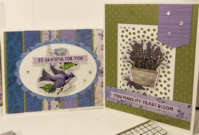 Bunches of Lavender Card kit by Karen Z.