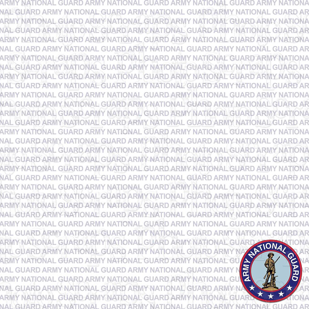 ARMY NATIONAL GUARD logo Photo Scraps