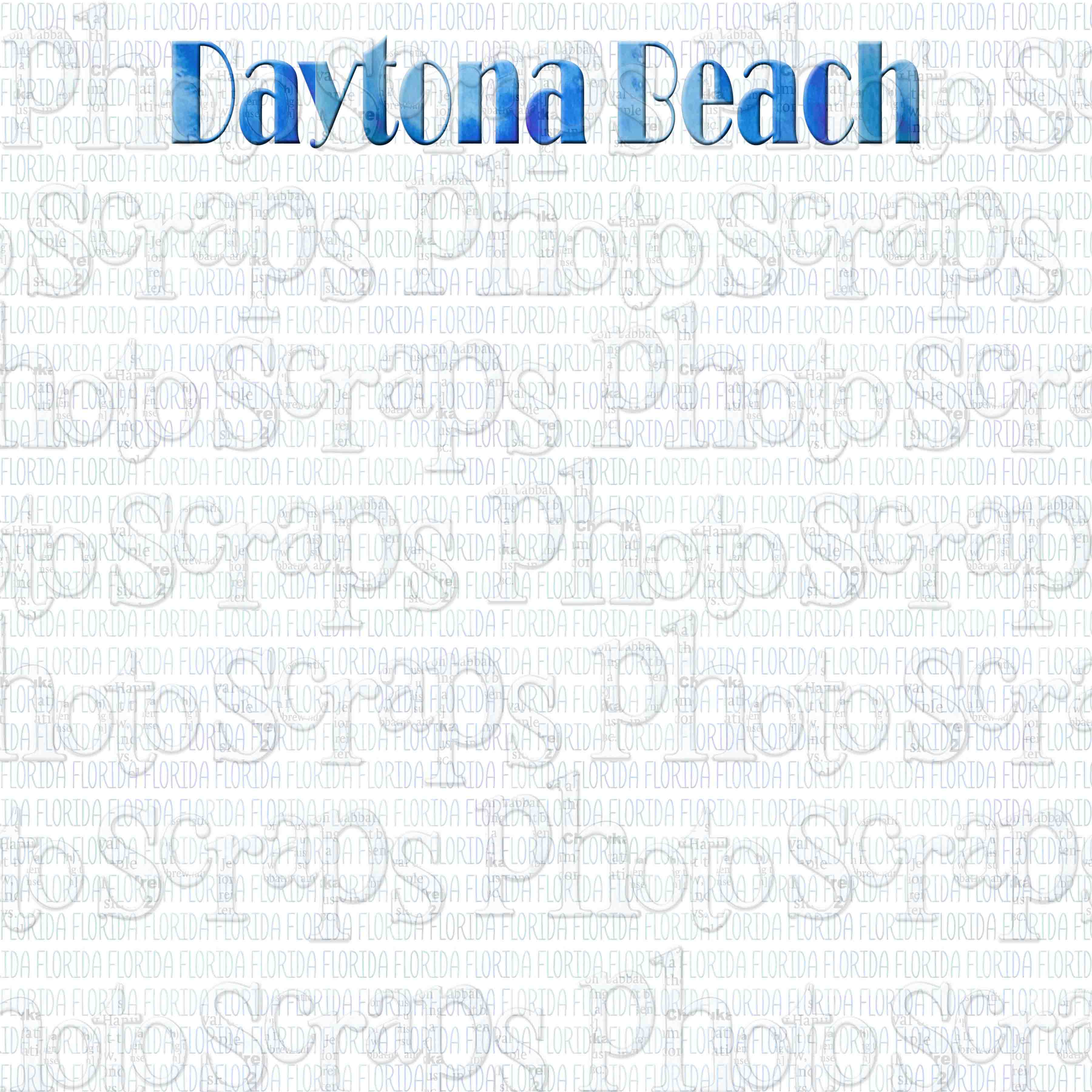 Florida Daytona Beach Paper Photo Scraps florida-daytona-beach-paper-photo-scraps