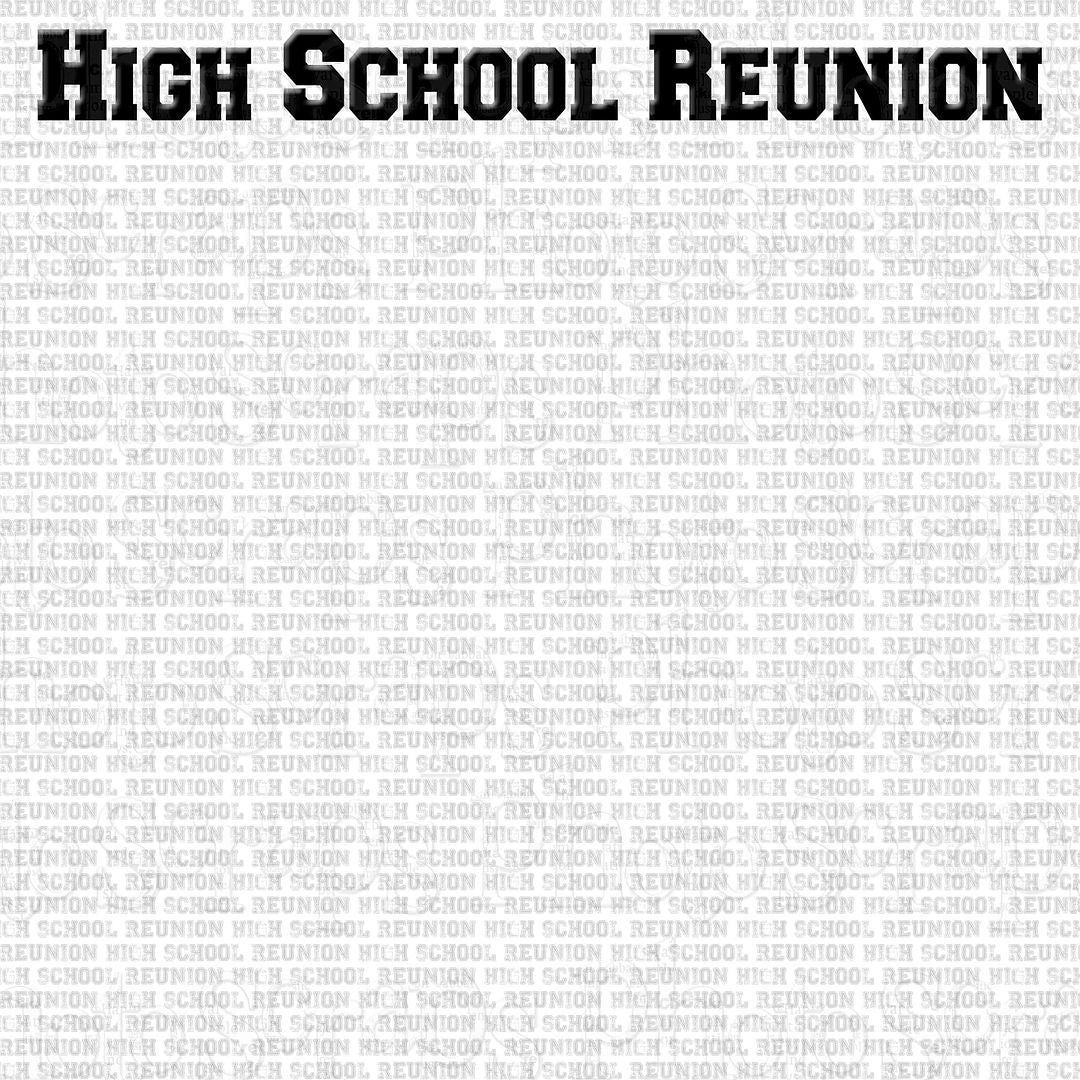 High School Reunion title Photo Scraps