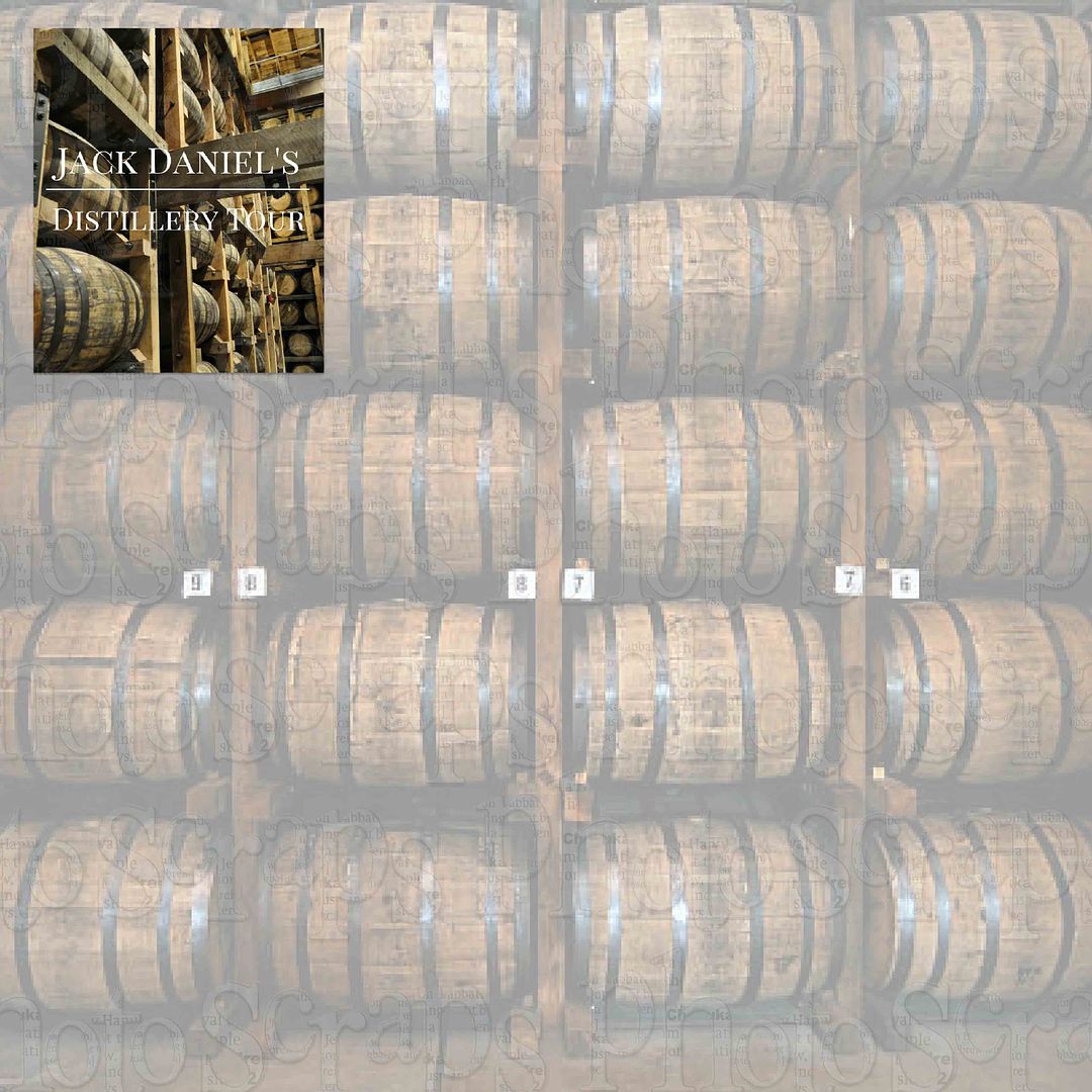 Jack Daniels Distillery tour Photo Scraps