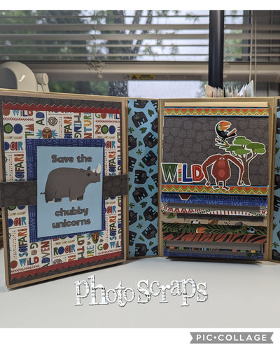 Take A Walk on the Wild Side Zoo Album kit
