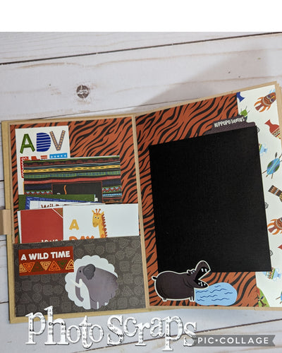Take A Walk on the Wild Side Zoo Album kit
