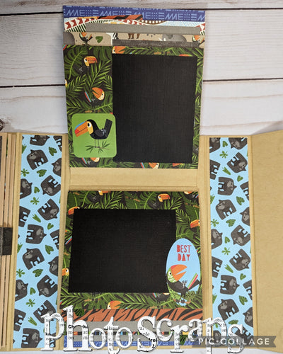 Take A Walk on the Wild Side Zoo Album kit