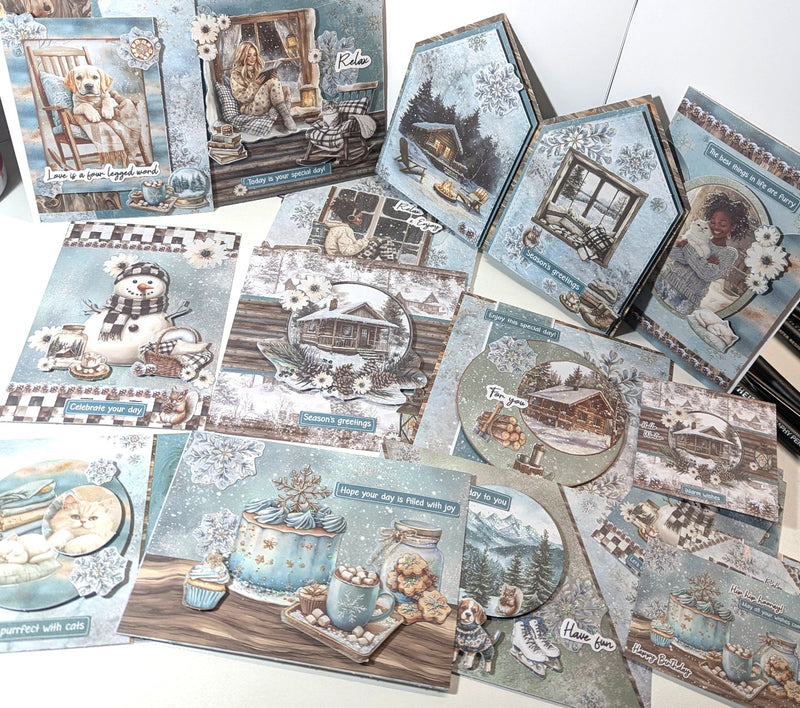 Snowy Winter Days Card Kit