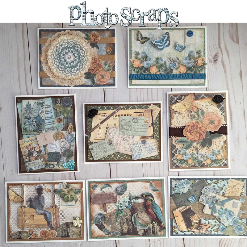 Elegant Collage Card Making kit by Karen Zimmerman