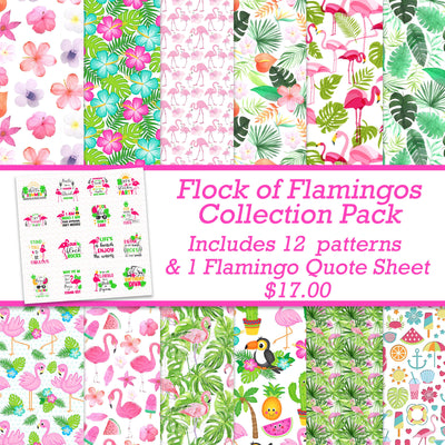 Flock of Flamingos Collection Pack