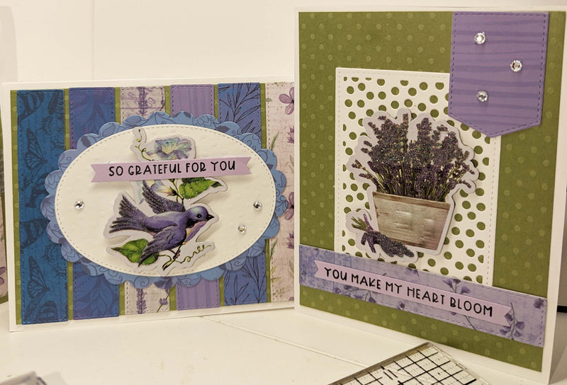 Bunches of Lavender Card kit by Karen Z.