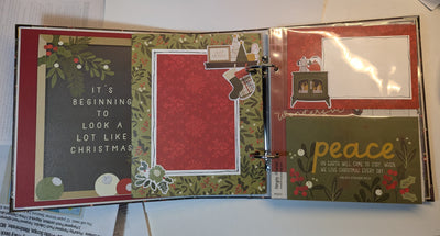 Simple Stories Very Merry Christmas 6x8 Mini Album Kit