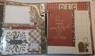 Simple Stories Very Merry Christmas 6x8 Mini Album Kit