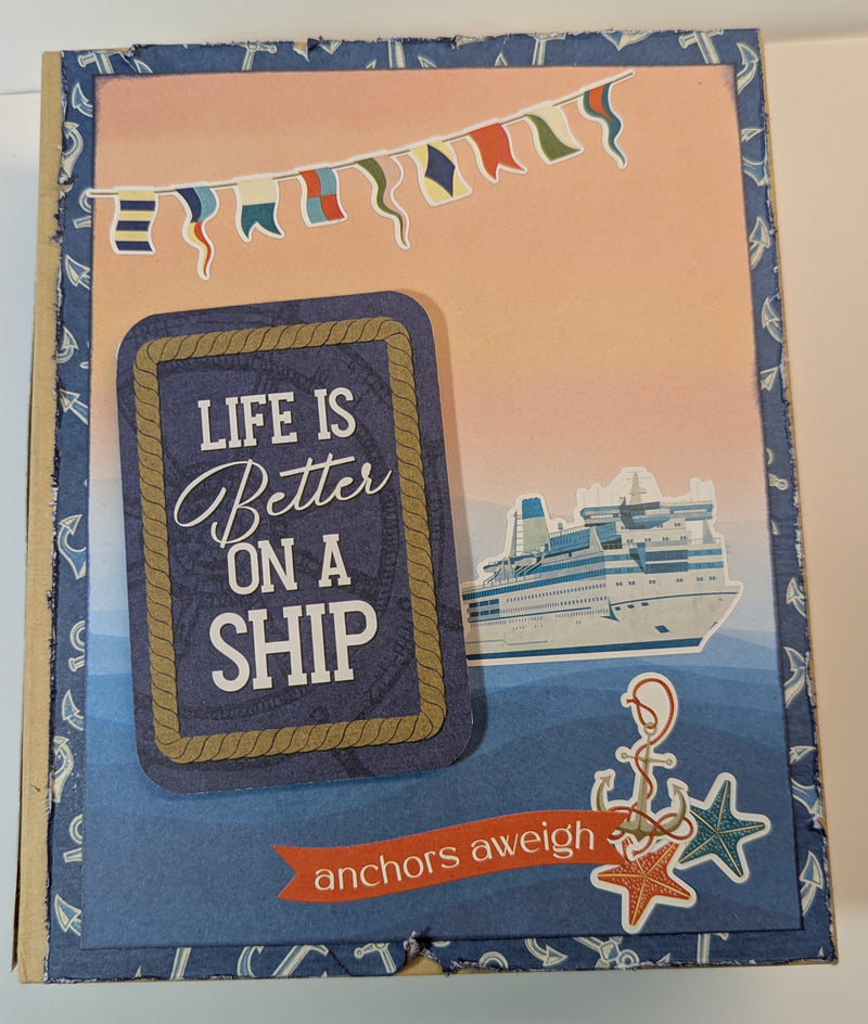 Anchors Away Mini Album Kit