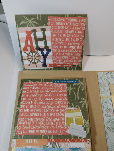 Anchors Away Mini Album Kit