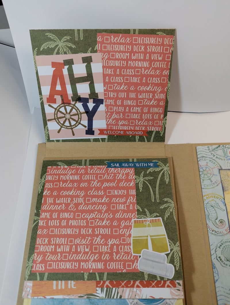 Anchors Away Mini Album Kit