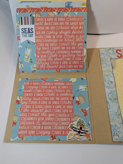 Anchors Away Mini Album Kit