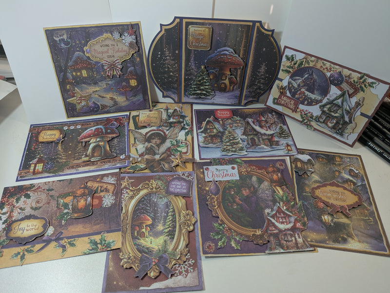 SL Fairy Christmas Cards 14 Sheets