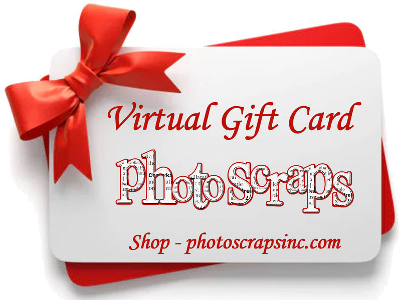 Photo Scraps Gift Card