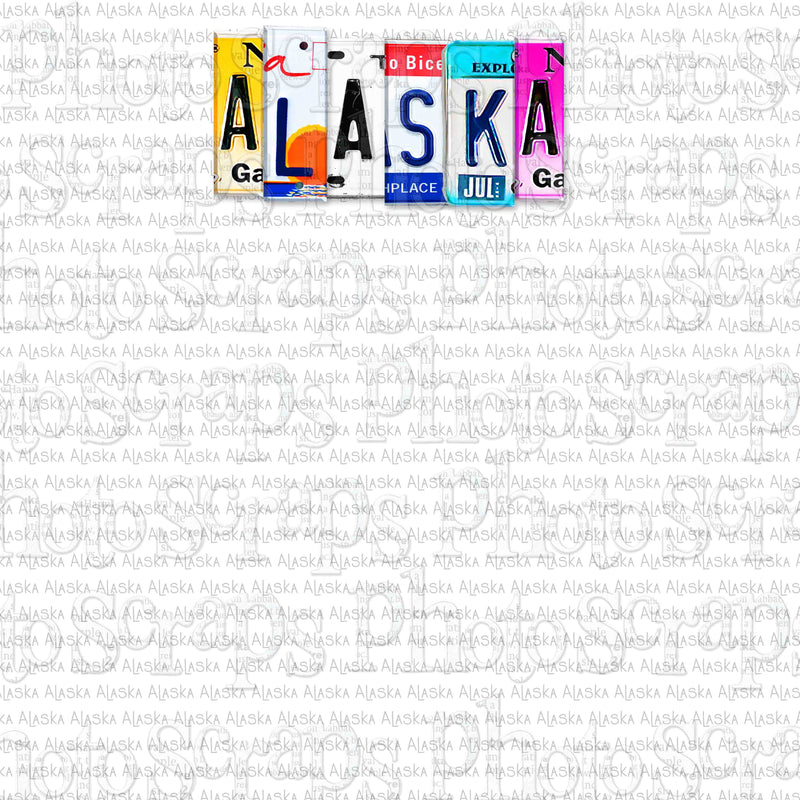 Alaska License Plate Title