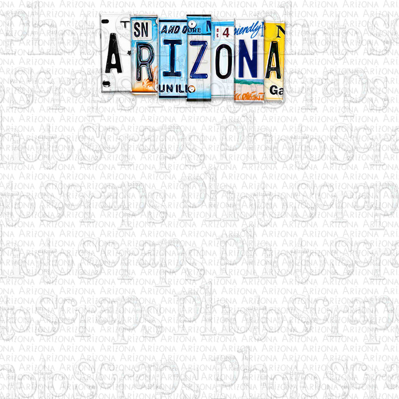 Arizona License Plate Title