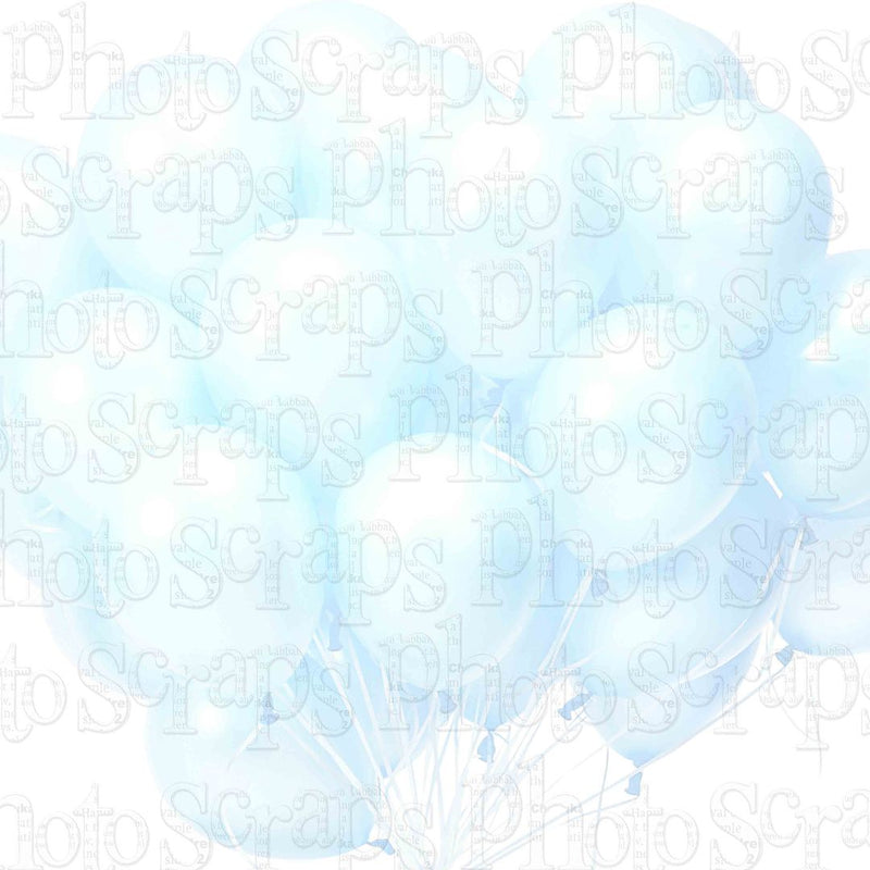 Balloons Light blue