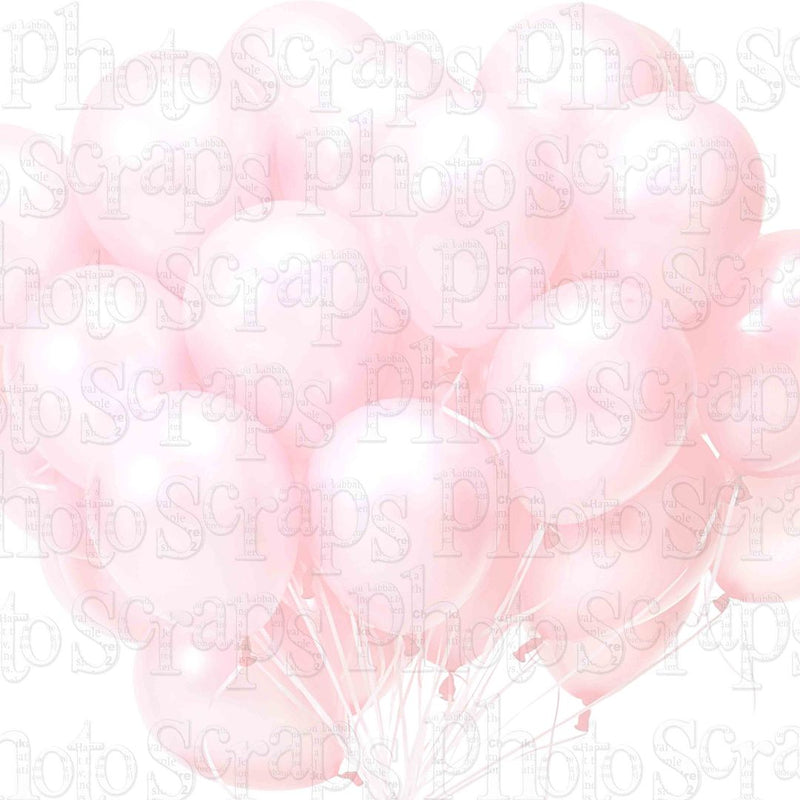 Balloons light pink
