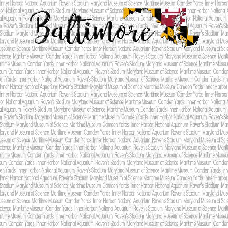 Baltimore repeating word