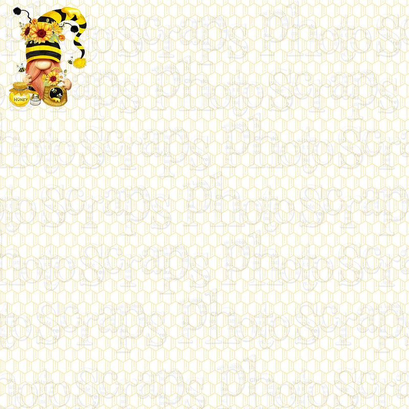 Bee Pattern Hive and polka dots