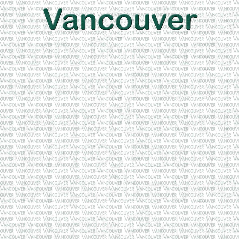 Canada Vancouver title green
