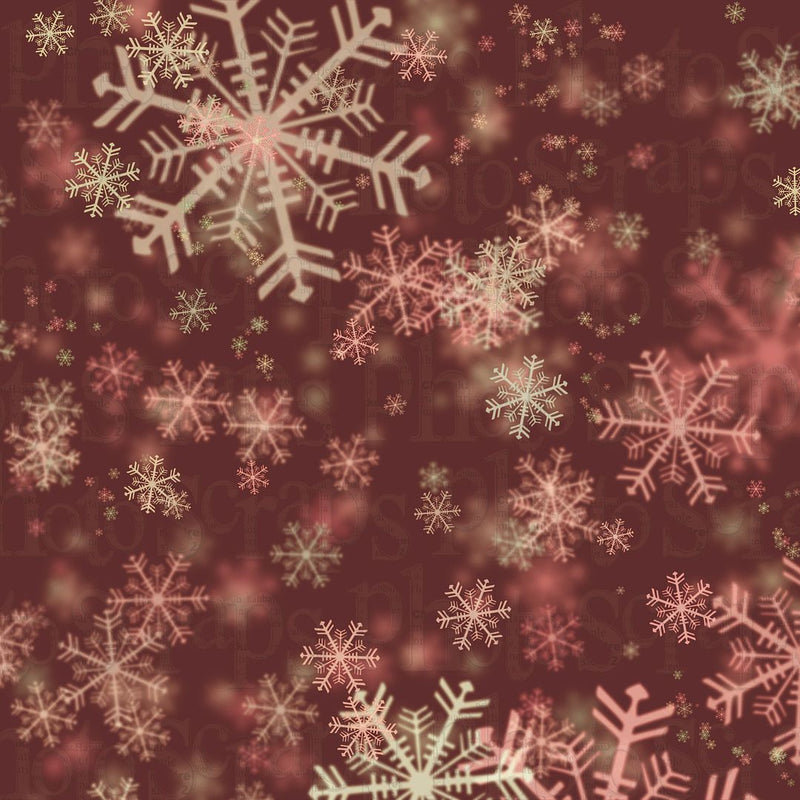Christmas Snowflake lens flair wine color