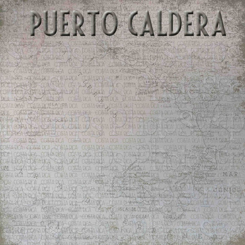 Costa Rica Puerto Caldera title vintage