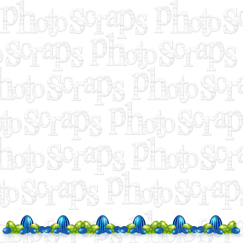 Easter candy border