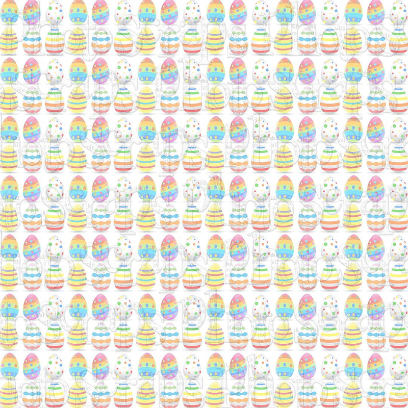 Easter eggs colorful pastel