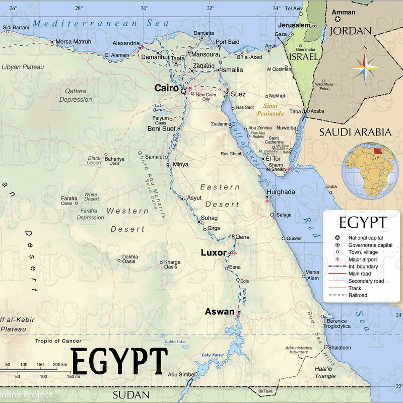Egypt Map.psd