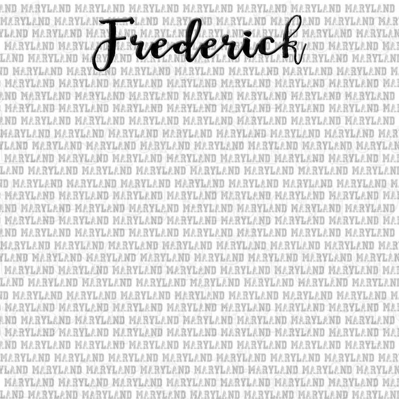 Frederick Maryland repeating word