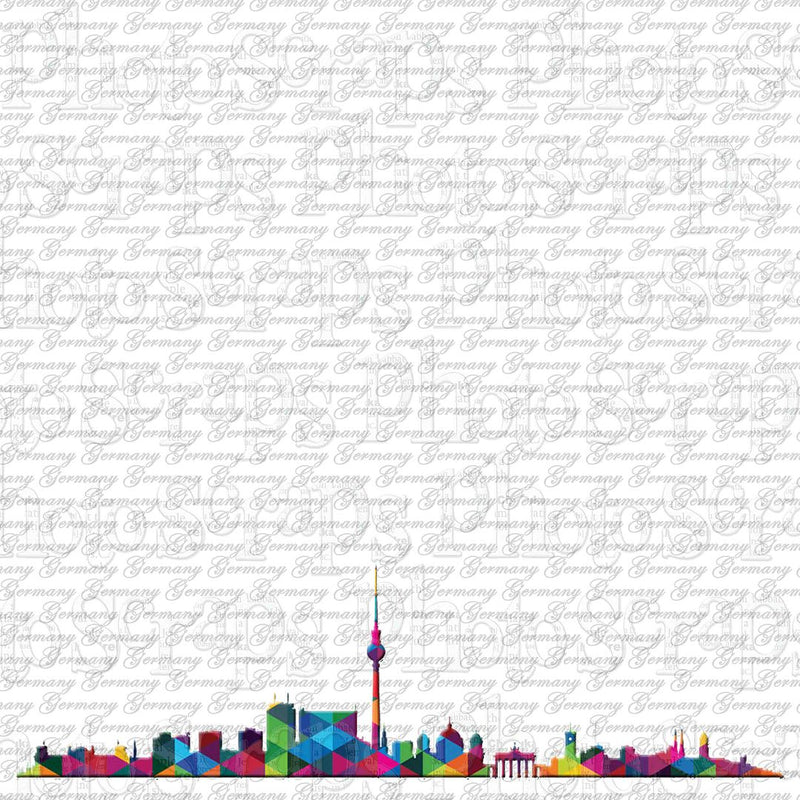 Germany Berlin skyline