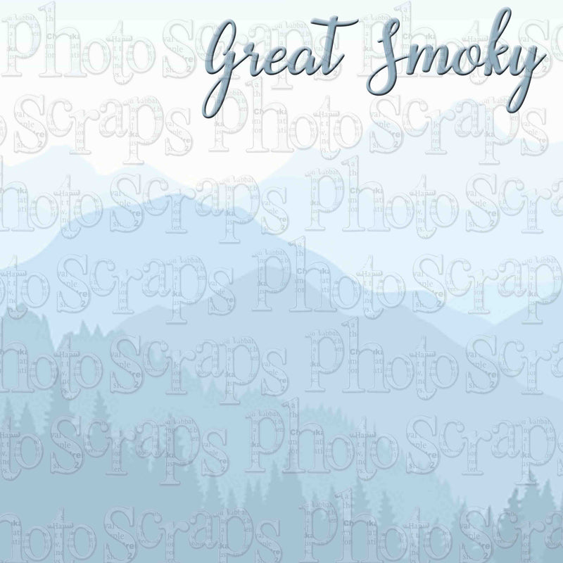 Great Smoky Mountain Words Left