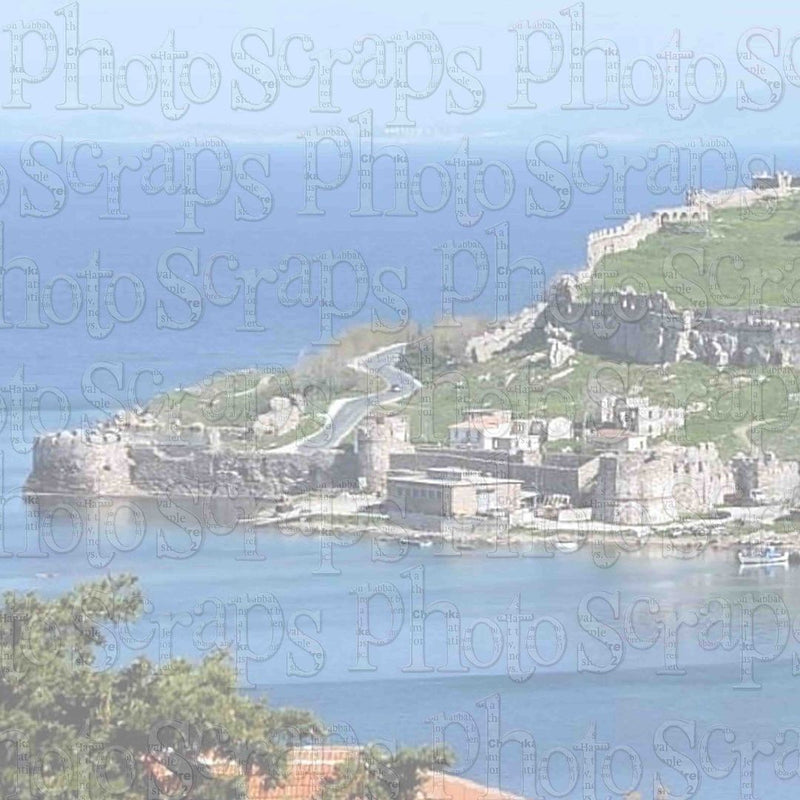 Greece Mytilini Castle photo left