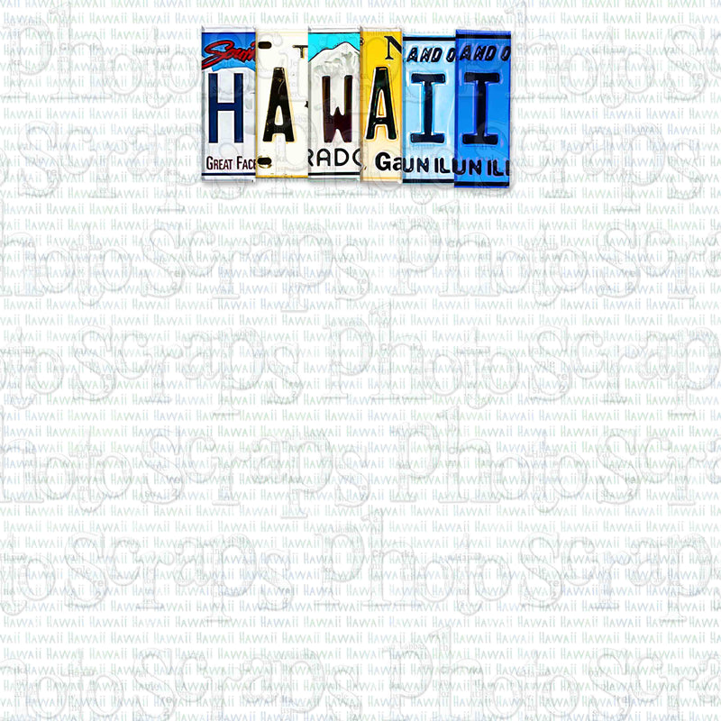 Hawaii License Plate Title