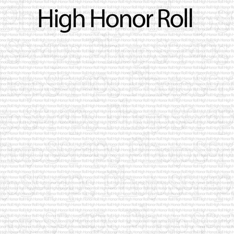 High Honor Roll