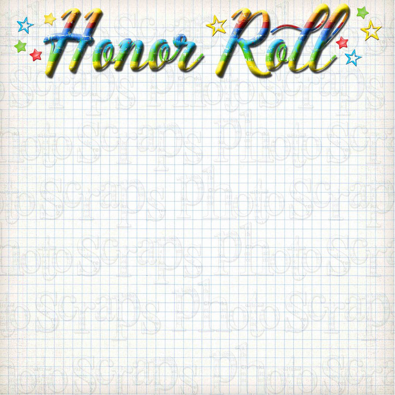 Honor Roll Title Rainbow