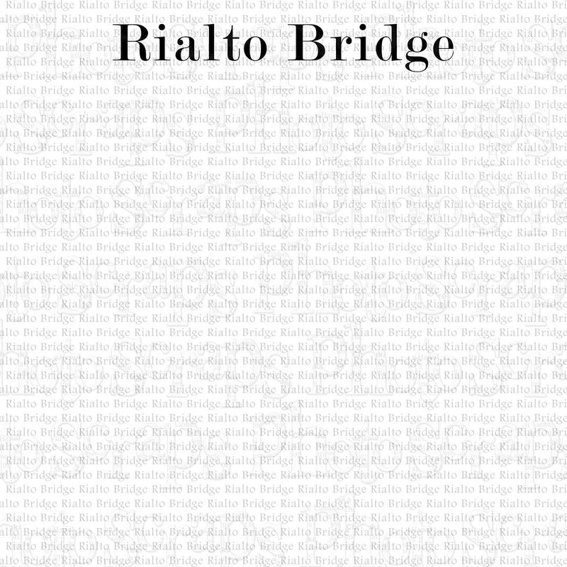 Italy Venice Rialto Bridge title