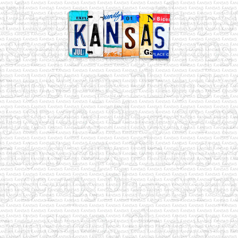 Kansas State License Plate Title