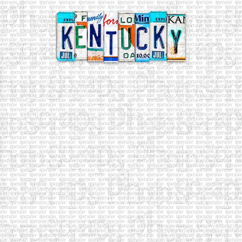 Kentucky License Plate Title