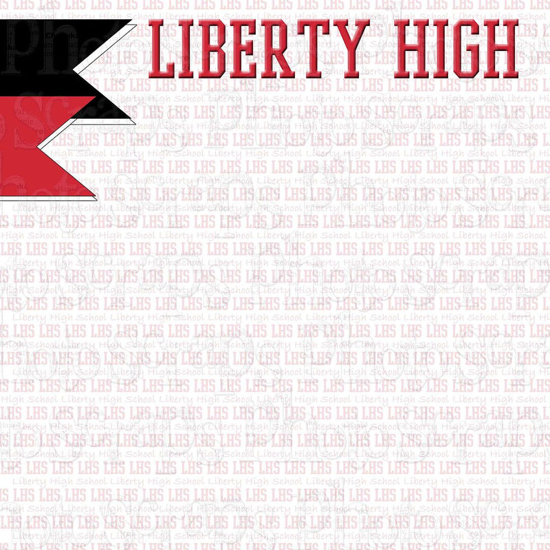 Liberty High Banners red title