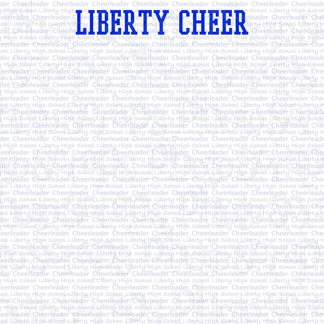Liberty High Cheer title – Photo Scraps