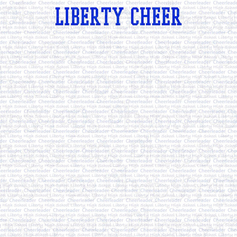 Liberty High Cheer title
