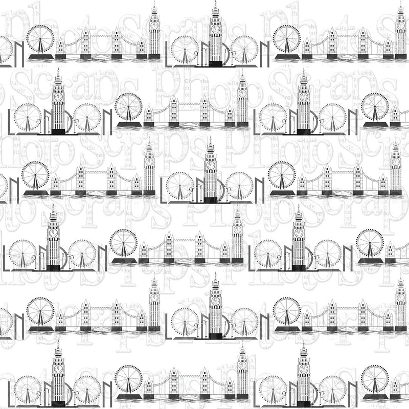London landscape drawings