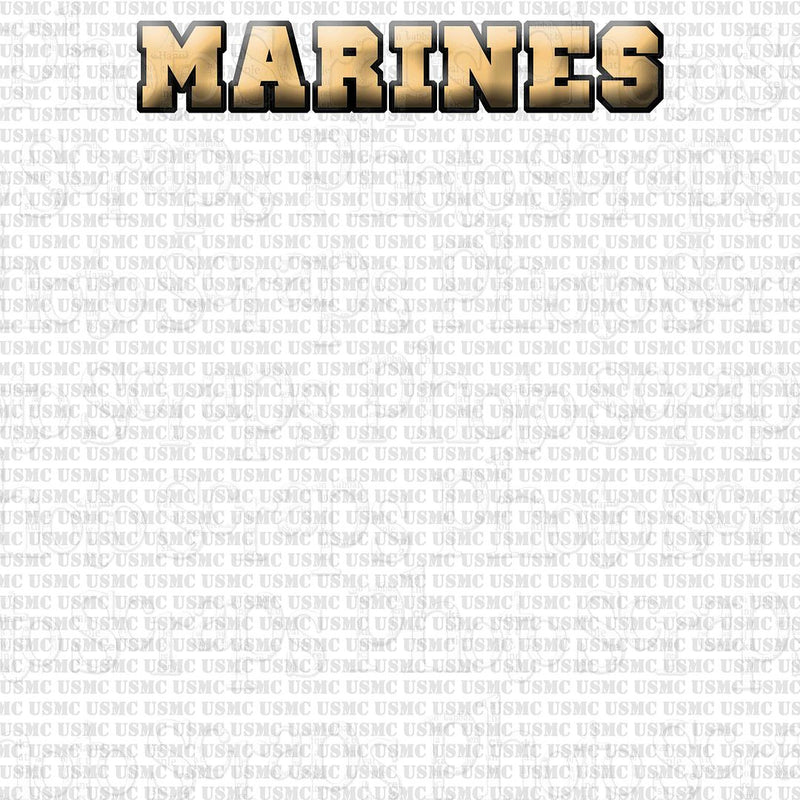 Marines Title Gold