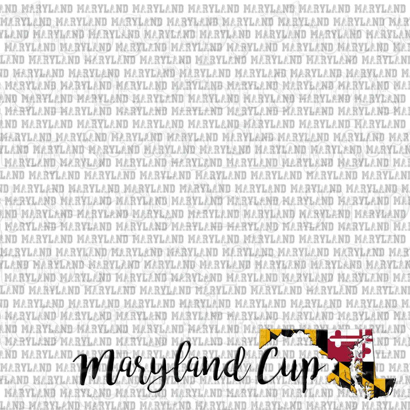 Maryland Cup with Map