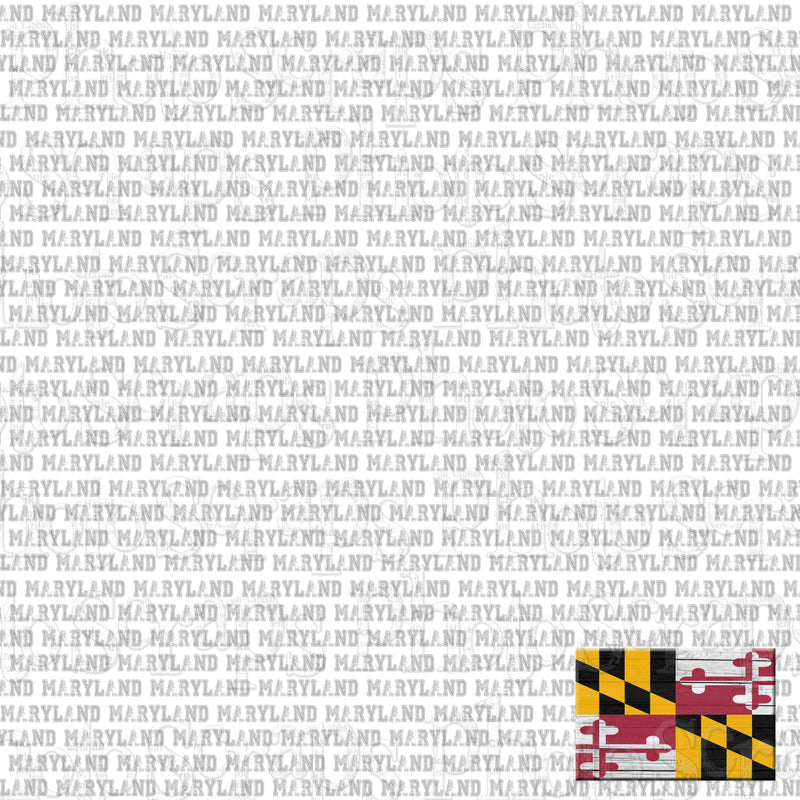 Maryland Repeating with Flag