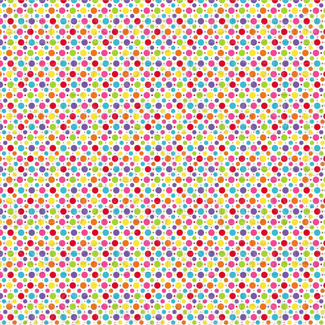 Medium polka dots – Photo Scraps